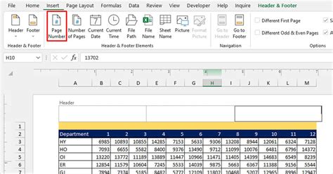 how do i insert page numbers in excel|6 Ways to Add Page Numbers in Microsoft Excel .